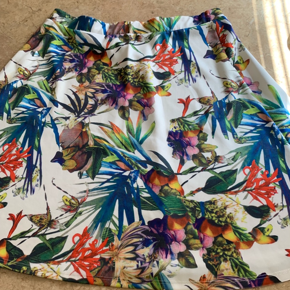 Floral skirt